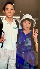 河村勇輝と祖母